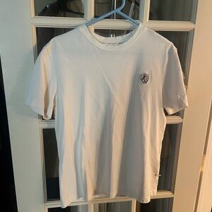 Vintage y2k Rare Miss Sixty cream Lip wing embroidered T-shirt